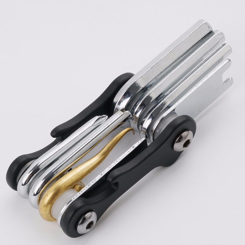 Stainless Steel Scuba Dive Multi-function Repair Tool Kit - 11 PCS